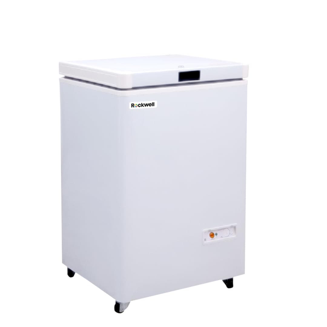 Rockwell SFR110NU Single Door Convertible Deep Freezer- 94 Ltr (4 yrs Compressor Warranty, Low power Consumption)
