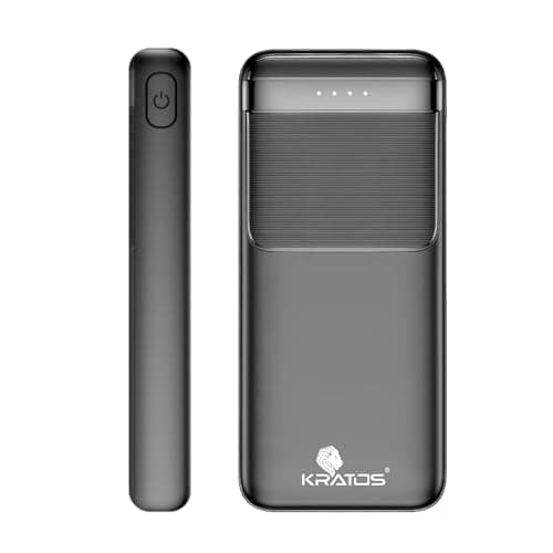 Kratos Legend Champ Power Bank, 22.5W Fast Charging, Triple Output (2 USB & 1 Type C), Power Delivery, Quick Charge Power Bank 20000mAH for iPhone, An...