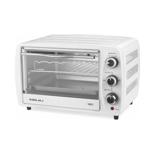 Bajaj 1603T 16 Liter Oven Toaster Grill, White