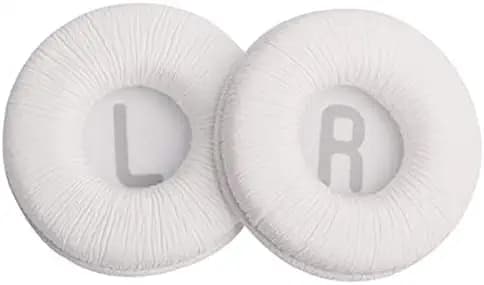 SYGA Replacement Ear Pads Compatible with JBL Tune 500BT / T500BT / T450BT Wireless Headphones, 1 Pair Replacement Earpads Headphones Replacement Headset Ear Cup Cushions - White