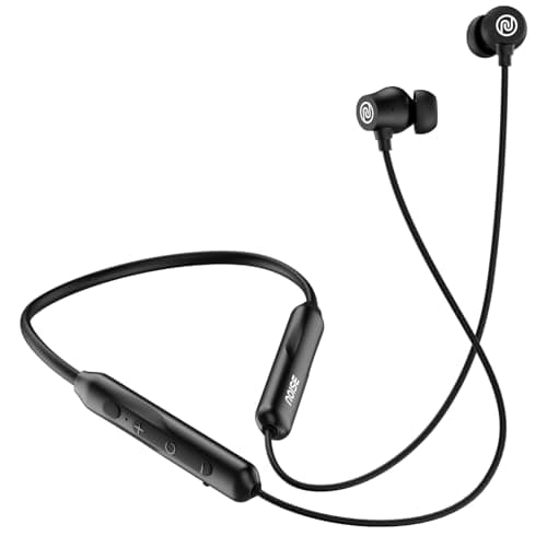 Noise Airwave Pro Bluetooth in Ear Neckband with Upto 32 dB ANC, 60H of Playtime, Dual Device Pairing, 3 Mic ENC for Calling, Low Latency(Upto 40ms), ...
