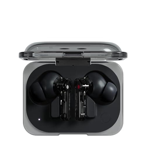 Nothing Ear (a) | Hi-Res Audio with LDAC Bluetooth Headset (Black, True Wireless)