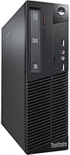 (Renewed) Lenovo ThinkCenter M82e Business Desktop (Intel Core i5 / 16 GB RAM / 480GB SSD/ Windows 10 Pro, MS Office / USB, Ethernet, VGA, Black)