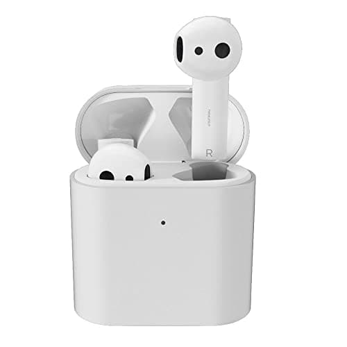 Mi True Wireless Earphones 2 with Mic, Noise Cancellation, One-Step Pairing, Quick Charge (White)