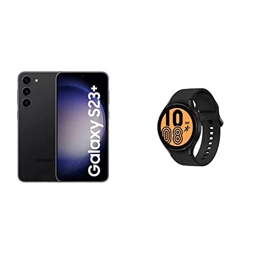 Samsung Galaxy S23 Plus 5G (Phantom Black, 8GB, 512GB Storage) Galaxy Watch4 Bluetooth and