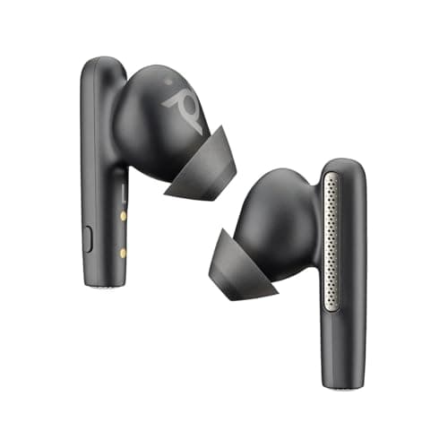 Poly (Plantronics) Voyager Free 60 True Wireless Earbuds, in-Ear w/Noise-canceling mic, ANC, 5.8 g, Compatible w/iPhone, Android, PC/Mac, Zoom, Teams,...