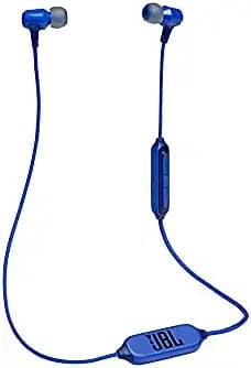 (Renewed) JBL Live 100BT in-Ear Bluetooth Headphone with Bulit-in Mic, Multi-Point Connection, 9 Hours of Playtime and Voice Assistance (Blue)