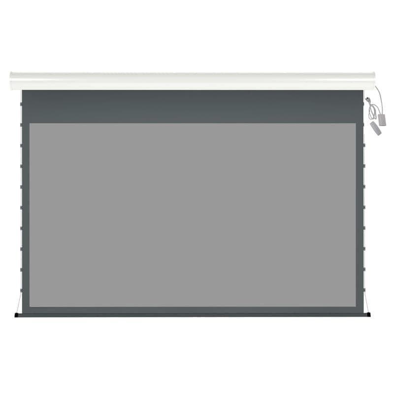 BIG VUE Tab-Tension Motorized ALR Projection Screen, 16:9 Movie Screen | Electric Tab-tensioned Projector Screen UHD Home, Movie, Theater, Work - 120 ...