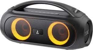 (Refurbished) boAt Partypal 53 Portable Speaker with RGB LEDs and Mic for Calls 30 W Bluetooth Home Audi