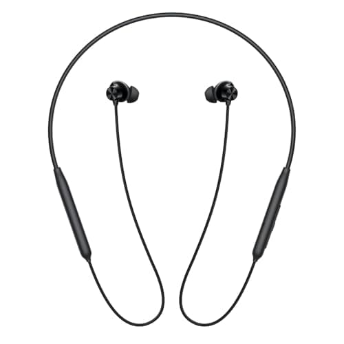 Original Wireless Neckband Z3 Compatible with Oneplus, Neckband with Powerful 12.4mm Drivers, Dynamic Bass Boost, Fast Charging & 3D Spatial Audio- Bl...