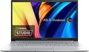 ASUS Vivobook Pro 15 OLED Ryzen 7 Octa Core AMD R7-4800H - (16 GB/512 GB SSD/Windows 11 Home//NVIDIA GeForce GTX 1650 Max Q 4 GB ) M6500IH-L1702WS (15.6 Inch, Cool Silver, 1.80 Kg, with MS Office)