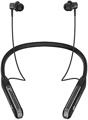 Just Corseca Solitaire Bluetooth Neckband with 14.2mm Dynaic Driver| Upto 26 hr Playtime, Deep Bass, Bluetooth V5.0, 400 mAh Battery, Voice Assistant Support.