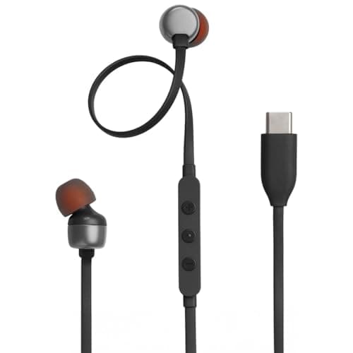 Original Type C Earphone for JBL Earbuds Sound Wired in-Ear Headphones with Mic