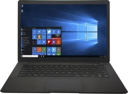 AVITA PURA E14 NS14A6ING541-IBB 14 inches Laptop AMD Radeon R4 (APU Dual Core A6 / 8GB /256 GB SSD / Windows 10 Home) 1.34 kg Ink Black Traditional La