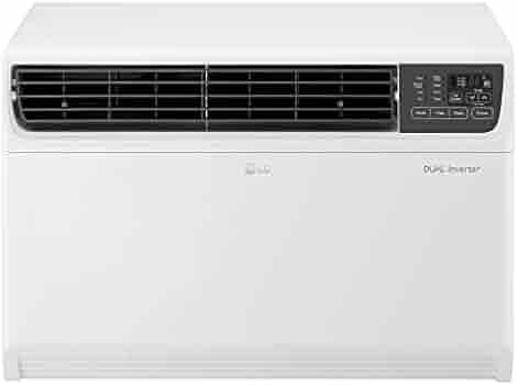 LG 1.5 Ton 5 Star DUAL Inverter Wi-Fi Window AC (Copper, Convertible 4-in-1 cooling, HD Filter, 2022 Model, PW-Q18WUZA, White)