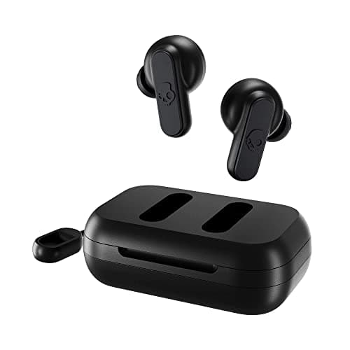 (Renewed) Skullcandy Dime True Truly Wireless in Ear Earbuds with Mic (True Black)