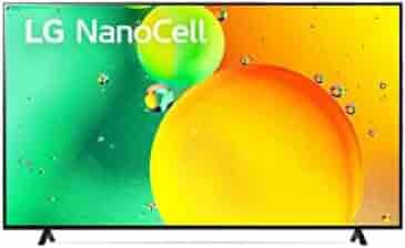 LG 108 cm (43 Inches) Nanocell Series 4K Ultra HD Smart LED TV 43NANO75SQA (Black) (2022 Model)