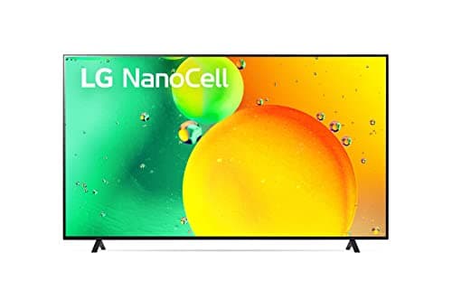 LG 189 cm (75 Inches) Nanocell Series 4K Ultra HD Smart LED TV 75NANO75SQA (Black) (2022 Model)