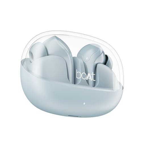 boAt Newly Launched Airdopes 311 Pro TWS Earbuds w/Up to 50 HRS Playtime, Dual Mics with ENx Tech, 50 ms Low-Latency Beast Mode, ASAP Charging, IWP Te...