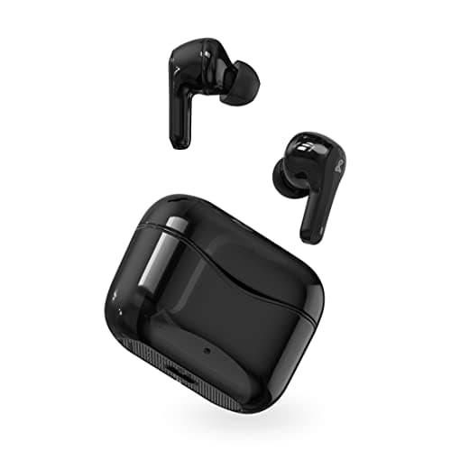 & more Presents Bluetooth 5.1 Real Pods with TWS Stereo Active Noise Cancelling Wireless Earphones with Binaural Call, Micro USB Charging Case, IP5 Sweat Proof Headset True Wireless EarPods
