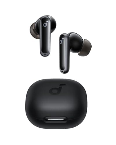 soundcore P40i by Anker, Noise Cancelling Wireless Earbuds, Adaptive Noise Cancelling to Environments, Heavy Bass, 60H Playtime, 2-in-1 Case and Phone...