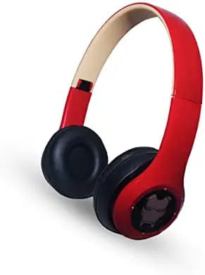 Macmerise Iron Avenger On-Ear Bluetooth Headphones with Upto 10 Hours Playback, FM Radio, SD Card, Soft Padded Ear Cushions and Passive Noise Isolation | P47 Wireless Headphone