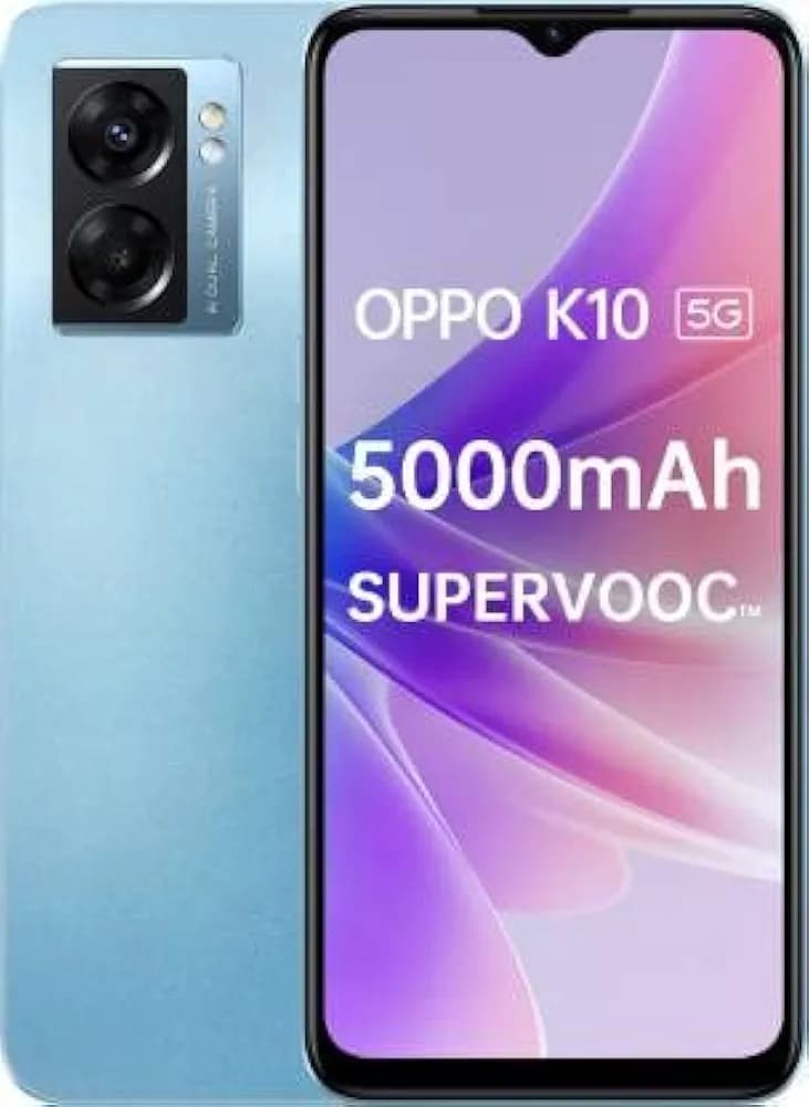 (Renewed) Oppo K10 5G (Ocean Blue,6GB RAM, 128GB Storage) Without Offer