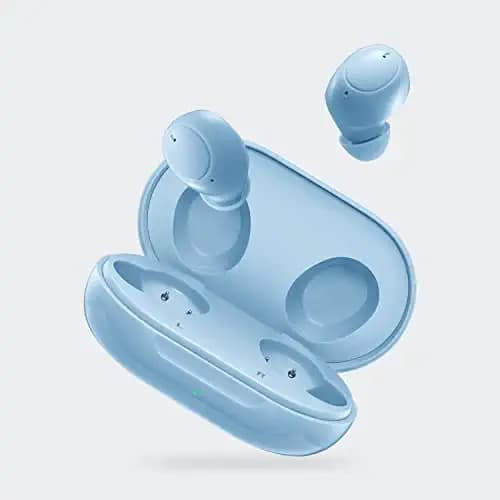 (Renewed) Oppo Enco Buds Bluetooth Truly Wireless In Ear Earbuds With Mic (Tws) 24H Battery Life, Supports Dolby Atoms Noise Cancellation During Calls Ip54 Dust & Water Resistant (Blue)