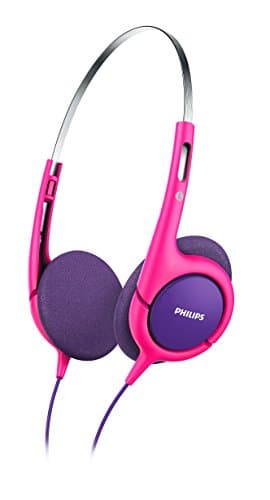 Philips Audio SHK1031/00 Wired On Ear Headphone without Mic (Pink/Purple)