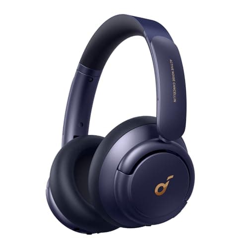 Soundcore by Anker Life Q30 Hybrid Active Noise Cancelling Headphones with Multiple Modes, Hi-Res Sound, 40H Playtime, Fast Charge, Soft Earcups, Blue...