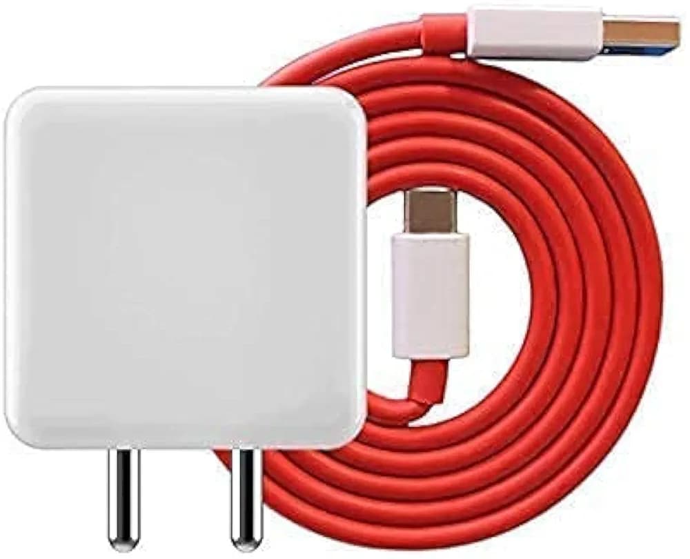 bArrett Original 30W Super Vooc Charger With Data Sync Fast Charging Type-C Cable Compatible For Realme Xt, Xt, Realme X2, C12, Realme 6 Pro, Realme Narzo 20A, Realme 7, 7 Pro-6M Warranty, White