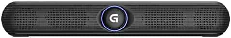 GIZMORE 1000 Pro Wireless Bluetooth Soundbar Speaker, 4Hr Playtime, in-Built Mic & Extra Bass with USB, AUX, SD Card Connectivity and TWS Function (Black)