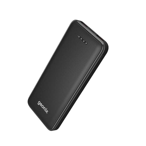 Geonix Helio R100 10000 mAh 22.5W Fast Charging Power Bank, Ultra Slim Power Bank with USB-A Output, Type C PD Output, Type C Input, Wake Up Button, 1...
