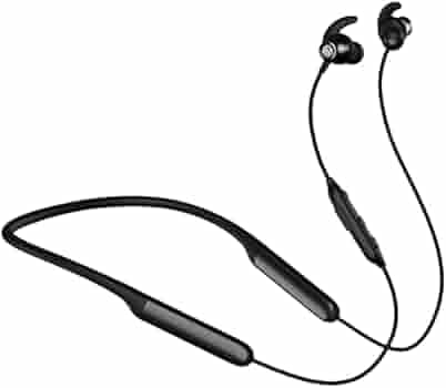 Newly Launched Noise Xtreme Wireless Neckband with 100 + Hours of Playtime, Instacharge, ESR, Hyper Sync, Dual Pairing, Low Latency, 10mm Driver, and Bluetooth v5.2 (Thunder Black)