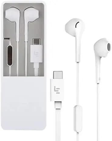 LeEco LeTv LePDH401CH in Ear Buds Wired Type c Earphones with Mic, White