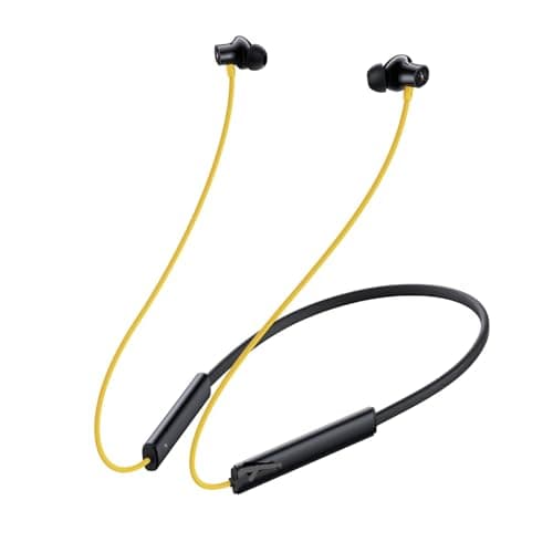 Buds Wireless 3 in Ear Bluetooth Neckband Compatible with Realme 13.4 Mm Dynamic Bass Boost Driver,Upto 32 Hours Playback,Fast Charge,Ai Enc,45Ms Low ...