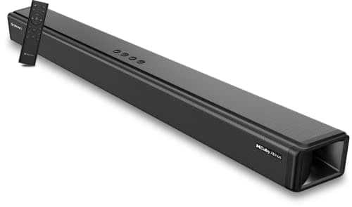 Zebronics Zeb-Juke Bar 3850 Pro 170W Bluetooth, Hdmi, Auxiliary, USB, Optical Soundbar with Dolby Atmos - Black
