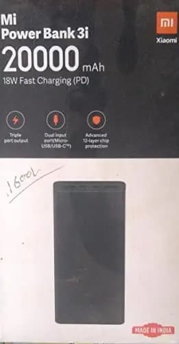 powerbank 3i 20000 mah.