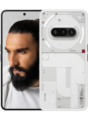 Nothing Phone (3a) 5G (White, 8GB RAM, 256GB Storage)