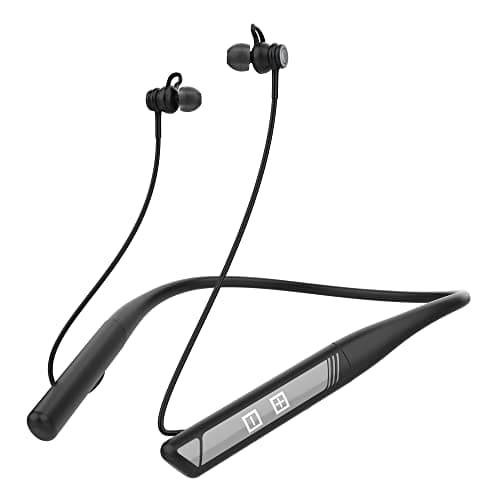 GIZMORE MN224 Ultra in-Ear Bluetooth Neckband with Upto 60H Playtime, Touch Controls, IPX4 & Quick Charge