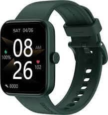 (Renewed) Noise ColorFit Caliber Go with 1.69 inch HD Display, 40 Sports Modes, 150+ Watch Faces Smartwatch (Green Strap, Regular)