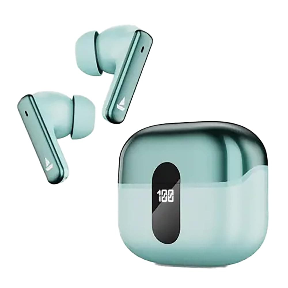 boAt Airdopes 181 Pro TWS Earbuds with 100 Hours Playback, 4 Mics ENx Technology, Beast Mode, Lilac Serenity, ASAP Charge, Bluetooth v5.3 (Frosted Min...