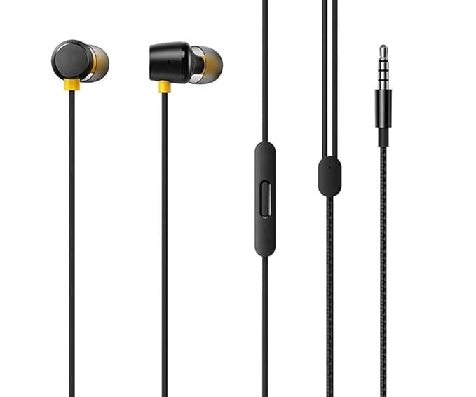 Earphones BT OPE for Realme 8 / Realme8 Earphone Original Like Wired Stereo Deep Bass Head Hands-Free Headset v Earbud Calling inbuilt with Mic,Hands-Free Call/Music (OP-4,BLK)