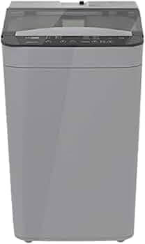 Havells-Lloyd 7.0 Kg Fully Automatic Top Load Washing Machine GLWMT70GLGAM, Light Grey, Toughened Glass Lids