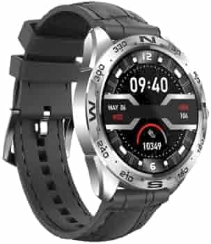Minix Prime Smartwatch 1.32 inch Semi-Amoled Bluetooth Calling smartwatch | Password Lock |Split Screen | (Gray)