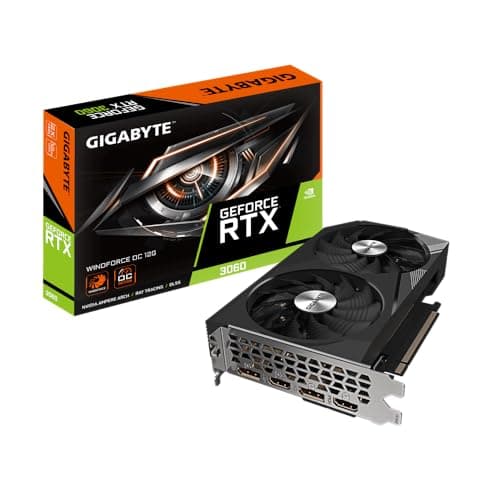 GIGABYTE GV-N3060WF2OC-12GD NVIDIA GeForce RTX3060 Graphic Board GDDR6 12GB pci_e_x16