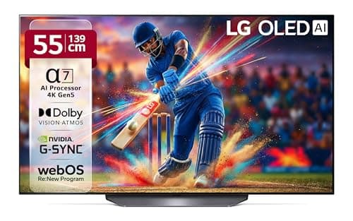 LG B2 139 cm (55 Inches) 4K Ultra HD Smart OLED TV OLED55B2PSA (Black) (2022 Model)
