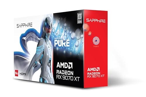 Sapphire Pure AMD Radeon RX 9070 XT Gaming OC 16GB Dual HDMI/Dual DP