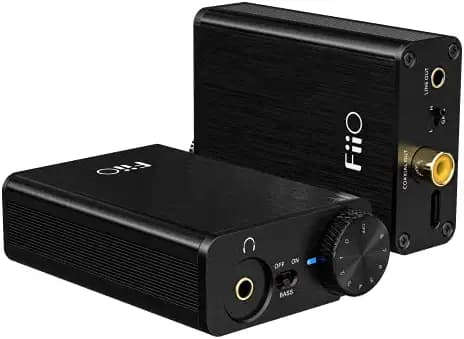 FiiO Headphone Amplifier USB DAC Type-C coaxial Black 384kHz/32bit E10K-TC