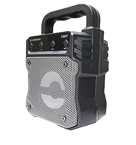 Zebster Z-Beat 6 Watt 1.1 Channel Wireless Bluetooth Portable Speaker (Black)